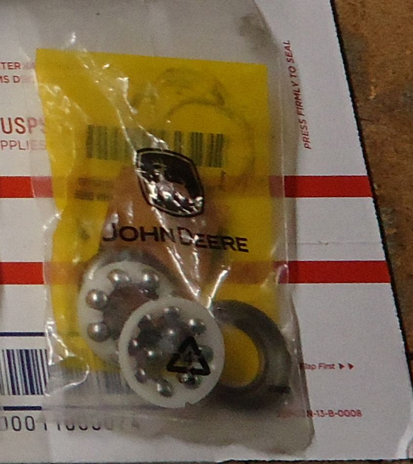 JD ROSS steering box, easy steer, thrust bearing 100200300 series